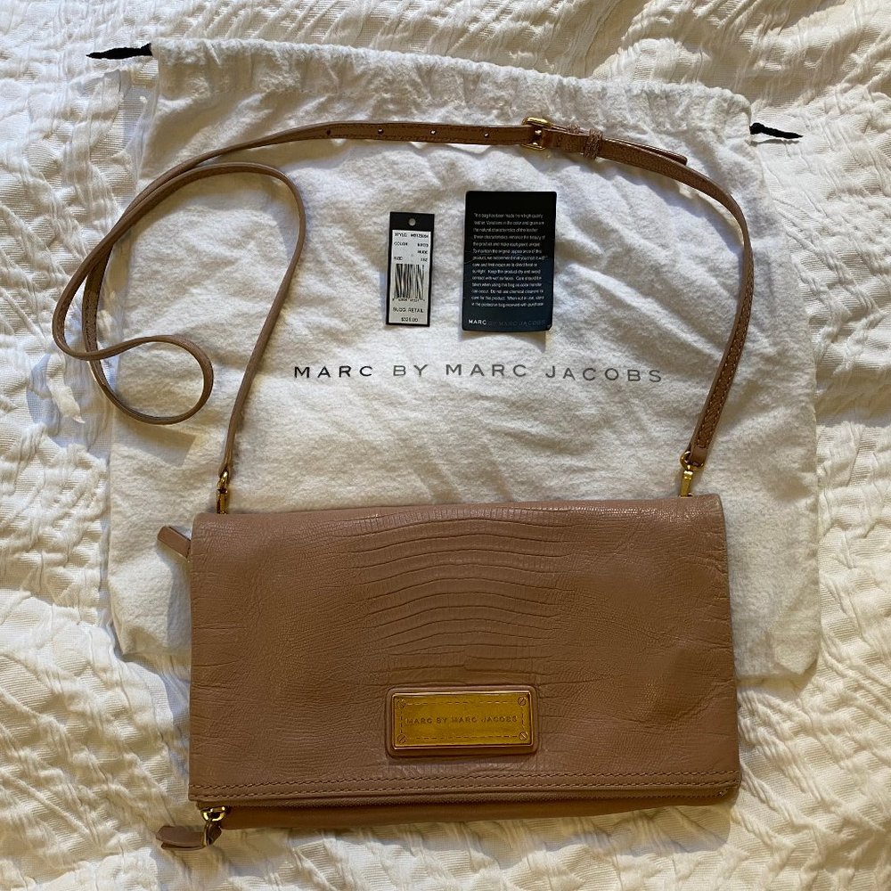 Marc Jacobs (MBMJ) blush pink crossbody bag